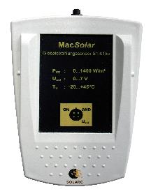 datalogger MacSolar Sensor - Analogue sensor, also available as OEM MacView 2.0 software - With over 25.