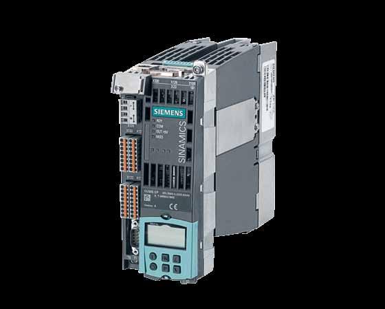 SINAMICS S110 The specialist for basic positioning tasks Configuration example: SINAMICS S110 single-axis positioning drive connected to the higher-level control via the PROFIBUS interface Control (e.