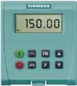 SINAMICS Options BOP The BOP Basic Operator Panel can be used to commission drives, monitor drives in operation and input individual parameters.