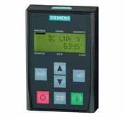 For CU240E, CU240S & G110 BOP-2 The Basic Operator Panel 2 can be used to commission and monitor the drive as well as input parameters.