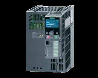 This modular drive solution comprises a power modular (PM), control unit (CU) and optional operator panel. SINAMICS G120 0.37 kw... 250 kw, 380 V... 480 V / 500 V.