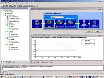 Drives Software SIZER Configuring Tool The SINAMICS MICROMASTER SIZER tool supports the sizing, configuration and selection of the components required for drive applications.