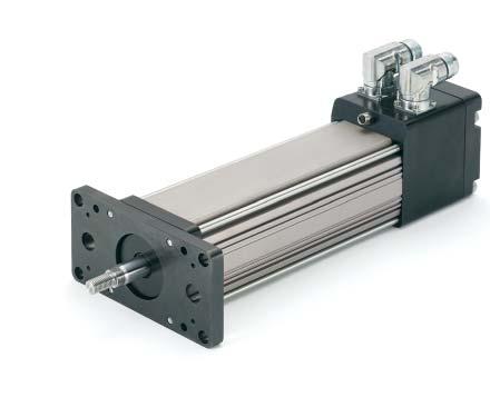 No additional mechanisms (such as acme or ball screws) are necessary to convert the actuator s rotary power Tritex Actuator Conventional Linear Servo System to the linear motion required to move the