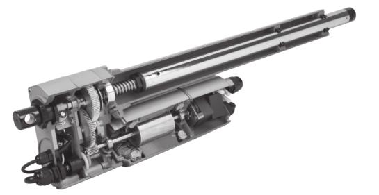 A-Track Design Features Acme Screw Driven Actuators... designed for light to moderate duty applications.
