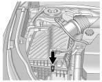 Vehicle Care 9-17 3.0 L V6 Engine shown, 3.6 L V6 Engine similar 1. Remove the screws on top of the engine air cleaner/filter housing. 2. Lift the filter cover housing away from the engine. 3. Pull out the filter.