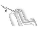 Seats and Restraints 2-51 2. If the child restraint manufacturer recommends that the top tether be attached, attach and tighten the top tether to the top tether anchor, if equipped.