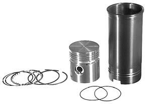 1 ENGINES Replacement parts to fit Tractor: MH44 (1946-1954) H260 260 CID 4 Cylinder Continental Gas 4" Overbore Supplied, Standard Bore 3-7/8" Flat Head Piston