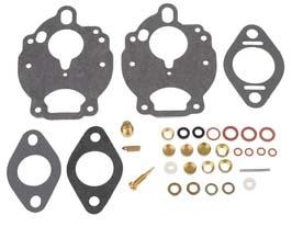2 ENGINE SYSTEMS K2112 K2136 Carburetor Tune-up Kit Carburetor tune-up kit contains: valve & seat, idle adjusting needle, and necessary gaskets, seals, bushings, plugs, washers, float pin, and