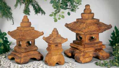 15 in (38 cm), F-B 15 in (38 cm) 3529 SMALL GREAT ROOF PAGODA