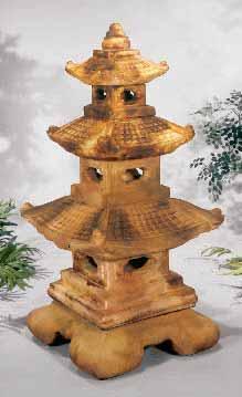 after 2006) 3480 LARGE TIER GREAT PAGODA LANTERN 5 PC., H.