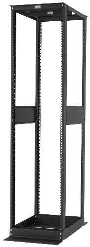 FIXED FOUR-POST RACK QuadraRack Server Frame Designed specifically for rack-mount servers, the QuadraRack Server Frame offers the strength and stability of a cabinet, but in an open mounting system.