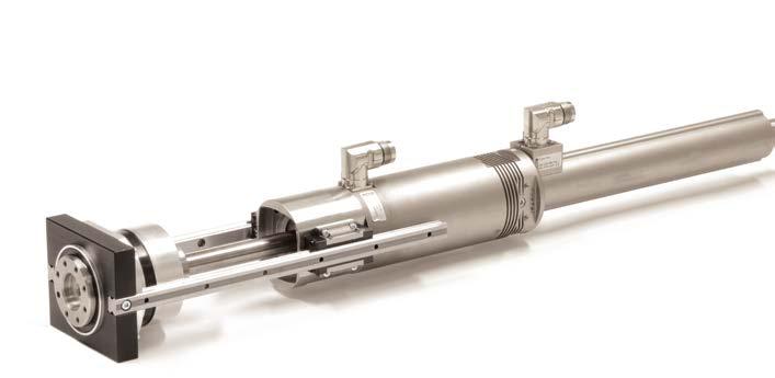 Designed for use in the chemical industry With interchangeable plain bearings Gearbox Independent