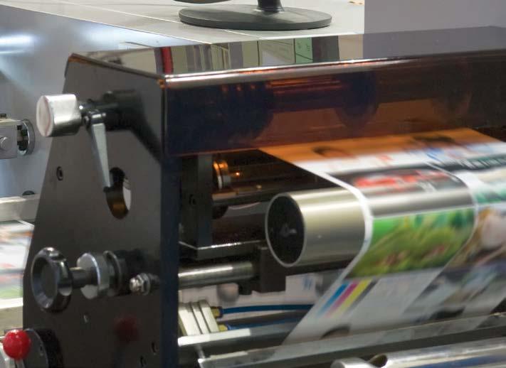 Printing & Labeling Sensitive products can be printed more quickly using linear motor technology, because the printing process is performed using position, speed, and force control.