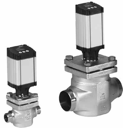 VERTICAL AND HORIZONTAL LIQUID RECIRCULATOR PACKAGES OPERATION 120-200 IOM (MAR 10) Page 7 ICM MOTOR VALVES Fail Safe supply options In the event of a power failure, multiple fail safe options are