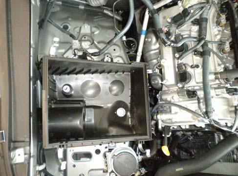2-5 12 mm socket & ratchet (h) Remove the factory filter and the three M8 bolts securing