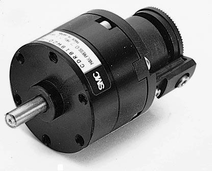 Rotary Actuator/Vane Style Series Lightweight (single vane 18 )...ø X t (Body part), 26g 2... ø42 X t (Body part), 5g Rotation angle of 27 achieved High reliability (s are used for supporting the shaft.