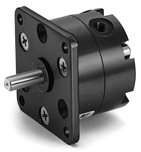 Rotary Actuator/Vane Style Series Option Specifications/Flange Brackets/:,, 2, Basic style FW FW