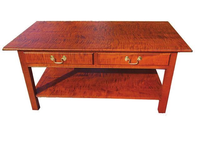 Two Drawer Coffee Table We now offer this two drawer coffee table with a choice of