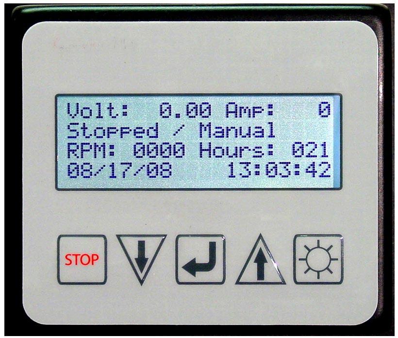 Complete Supra Control System Model 320 Display / Keyboard Provides the operator an interface for changing parameters and viewing system status via a 4 line, 20 character display screen.
