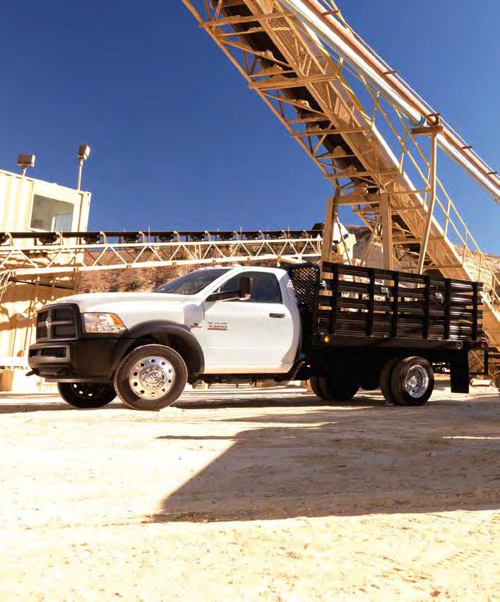 the new 2013 ram chassis cabs. industrial-level refinement that sets new benchmarks for best in the business: versatility, capability, and power.