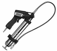 Heavy-Duty & Air-Operated Grease Guns 1162 1013 1145 1035 Air Operated 1162 PowerLuber Fully automatic, pneumatic grease gun with variable-speed trigger Outstanding performance, durability and grease