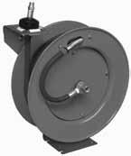 Value Series Hose Reels/Mini Workbench Reel WARNING Reels used with hazardous fluids or fuels, hose with static grounding wire must be used.
