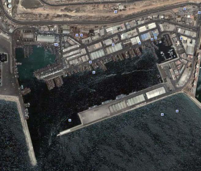 Agadir Access Specification Map reference number and Description Main Jetty (Grains, coal, fertilizers, baryta, copper, clinker, Citrus fruits and early vegetables, tins, rough timber) Container,