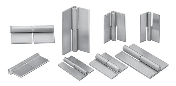 THREE POINT LTH Stainless Steel Latches & Hinges, Lift-Off ll stainless steel construction Positive dead bolt locking Holds door closed in 3 places-top, center, & bottom to minimize leakage and save