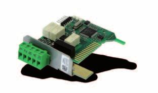 The module allows controlling the barrier and getting feedback via serial ModBus protocol. Up to 247 barriers can be connected to a network. The interface is galvanically isolated.
