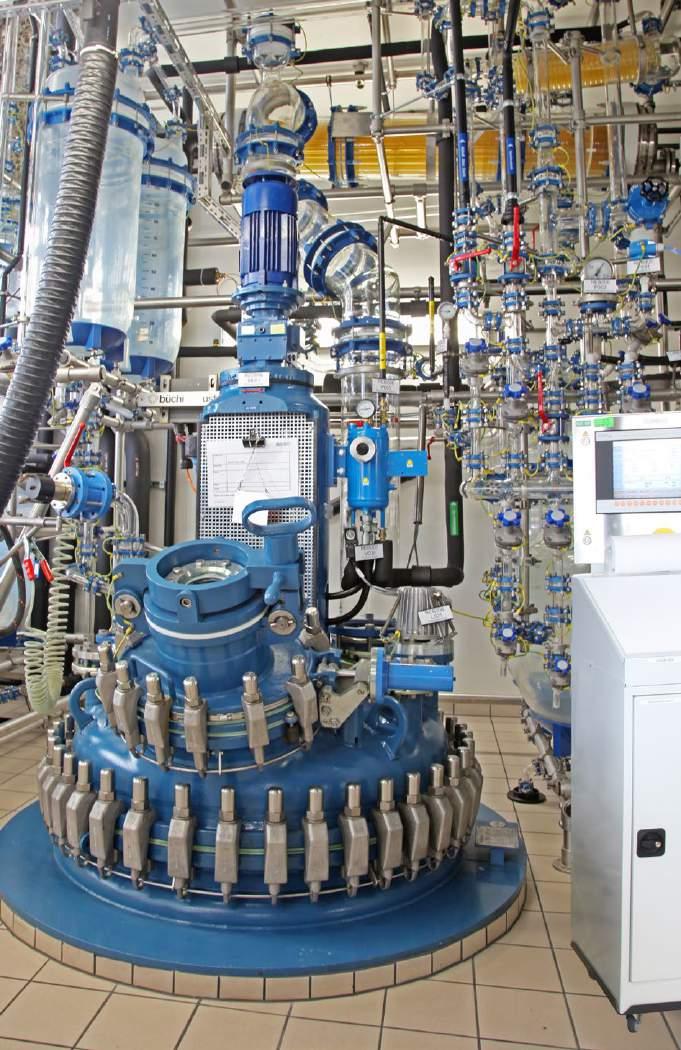 Engineering Manufacturing Installation Process equipment for production scale in chemistry and pharma Compact, customized solutions Complete process units Robust material and