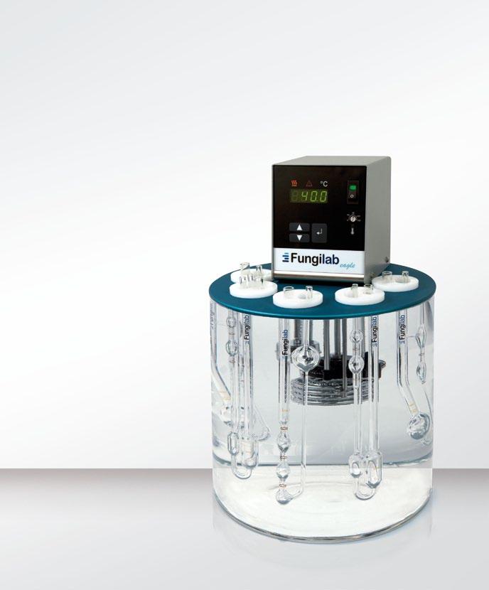 Thermocap Plus Precision bath, temperature controlled for capillary viscometers.