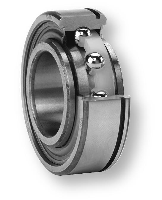 7500 Series Heavy Duty Precision Ground Radial Bearings PRECISION GROUND ON ALL CONTACT SURFACES, SIMILAR TO THE 1600 SERIES EASY TO USE INCH DIMENSIONS MEDIUM LOADS MAX SPEED RANGE - 5000-6000 RPM