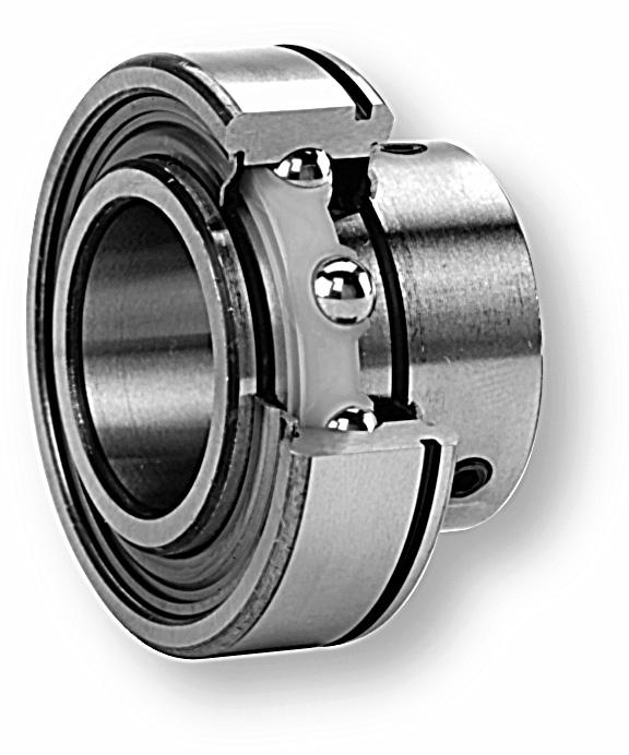 7600 Series Heavy Duty Precision Ground Radial Bearings with Extended Inner Ring (con t) PRECISION GROUND ON ALL CONTACT SURFACES, SIMILAR TO THE 1600 SERIES EASY TO USE INCH DIMENSIONS MEDIUM LOADS