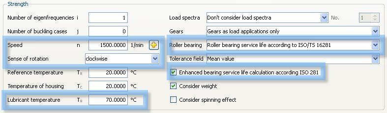 1.6 Settings Some settings alter the roller bearing calculation explicitly. In the following you will find a collection of those. Fig. 1.6-1.