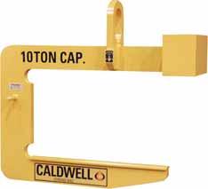Model 82 - Heavy Duty C Hook Designed for heavy duty applications. Guide handles for ease of coil positioning. Handles a wide range of coil widths.
