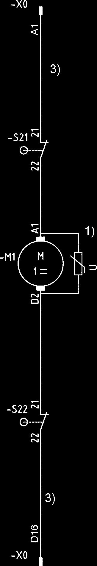 Description a) b) c) d) 1) Integrated varistor 2) Integrated rectifier for