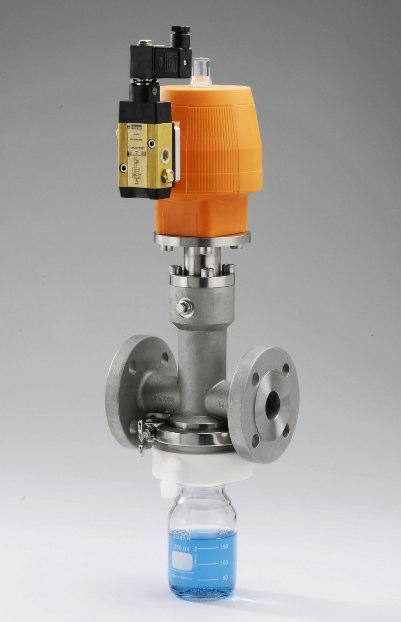 Modular Design SIV Sampling Valves are available as wafer-style or flanged valves.