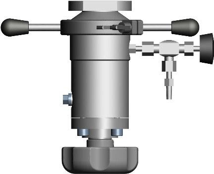 Sampling option Valves with Collector Operating Conditions Temperature range from -40 C (-40 F) up to +200 C (+392 F) Pressure range from 1 mbar (0.