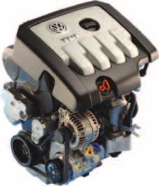 to 4-valve technology - Switchable EGR cooler - Crankshaft sealing flange with integrated engine speed sender wheel.