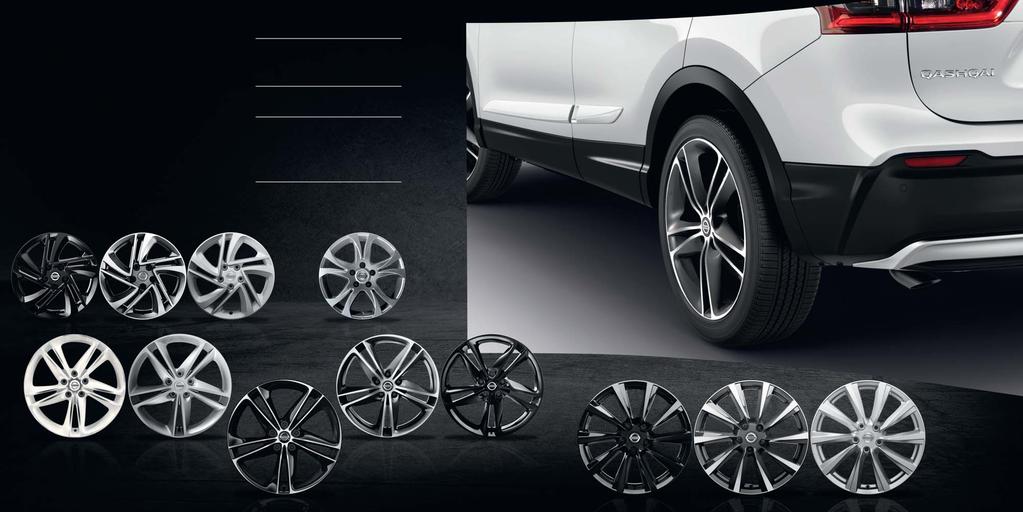 WHEELS DISTINGUISHING FEATURES There s nothing like a new set of wheels to stand out from the crowd.