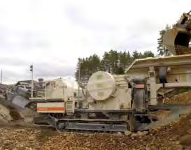 lokotrack lt116 LT116 crushing natural gravel in Finland. Primary crushing of blasted aggregates with LT116 in Poland.