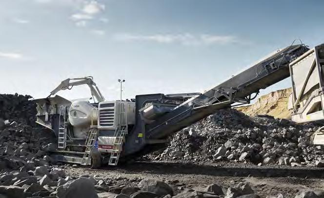 Nordberg C116 Feed opening 1 150 x 760 mm (45 x 30 ) CAT, 310 kw (415 hp) 50 000 kg (110 000 lbs) The robust Lokotrack LT120 jaw crushing plant is an outcome of combining solid experience with a new