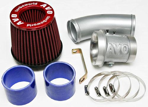 The AVO Power Air intake kit is modular and can either be fitted as a complete kit, or as individual parts.