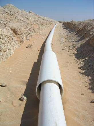 Worry free oil transport Thermoplastic pipes with Twaron replace steel oil flow