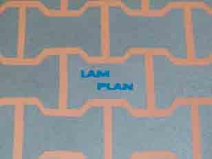 9 9. Polishing and lapping technology // 9.2. Polishing and lapping Polishing and lapping disks LAM PLAN M.M. Bi-Composite Polishing and lapping disks LAM PLAN M.M. Bi-Composite The new LAM PLAN M.M. Bi-Composite polishing and lapping disc consist of two different materials in a resin bond.