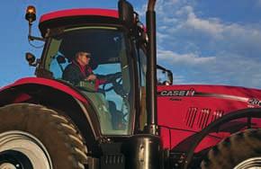 fingertips. It should. It s the same comfortable set-up you ll find in all Case IH Steiger, Magnum and Puma Series tractors. WE RE TAKING CAB COMFORT TO A WHOLE NEW LEVEL.