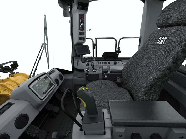 Your operators can work more efficiently and stay comfortable with our customer-inspired cab features.