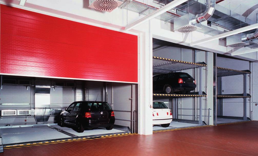 The Multiparking systems from Klaus provide the highest level of flexibility.