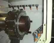 Soft quality check counter Finished workpieces every preset numbers are periodically discharged to outside machine.