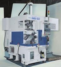 machine with tailstock accommodates an automated line construction MJ6, MJ, MJ Chuck size MJ6 : 6", 8" ( MJ, MJ : " ) MJ CNC Machine with tailstock (Single-spindle) Designed to suit part size, shape